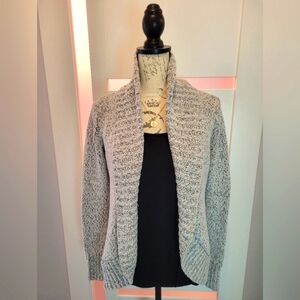 NWOT Merona Size Small Speckled Light Gray Cardigan